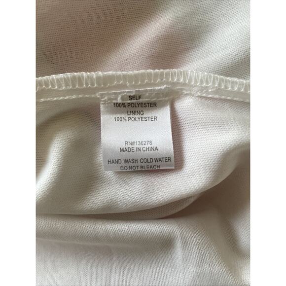 Poema Womens Small Dress Stripe Pleated Preppy Feminine - Picture 8 of 9